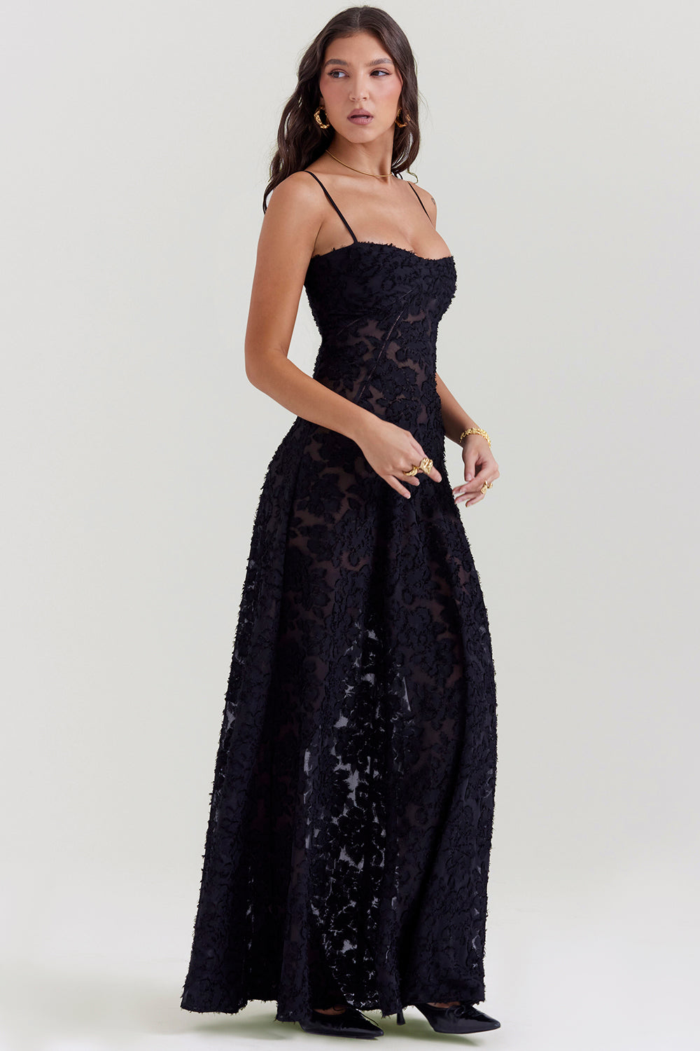 FEM- Elegante Maxi Jurk