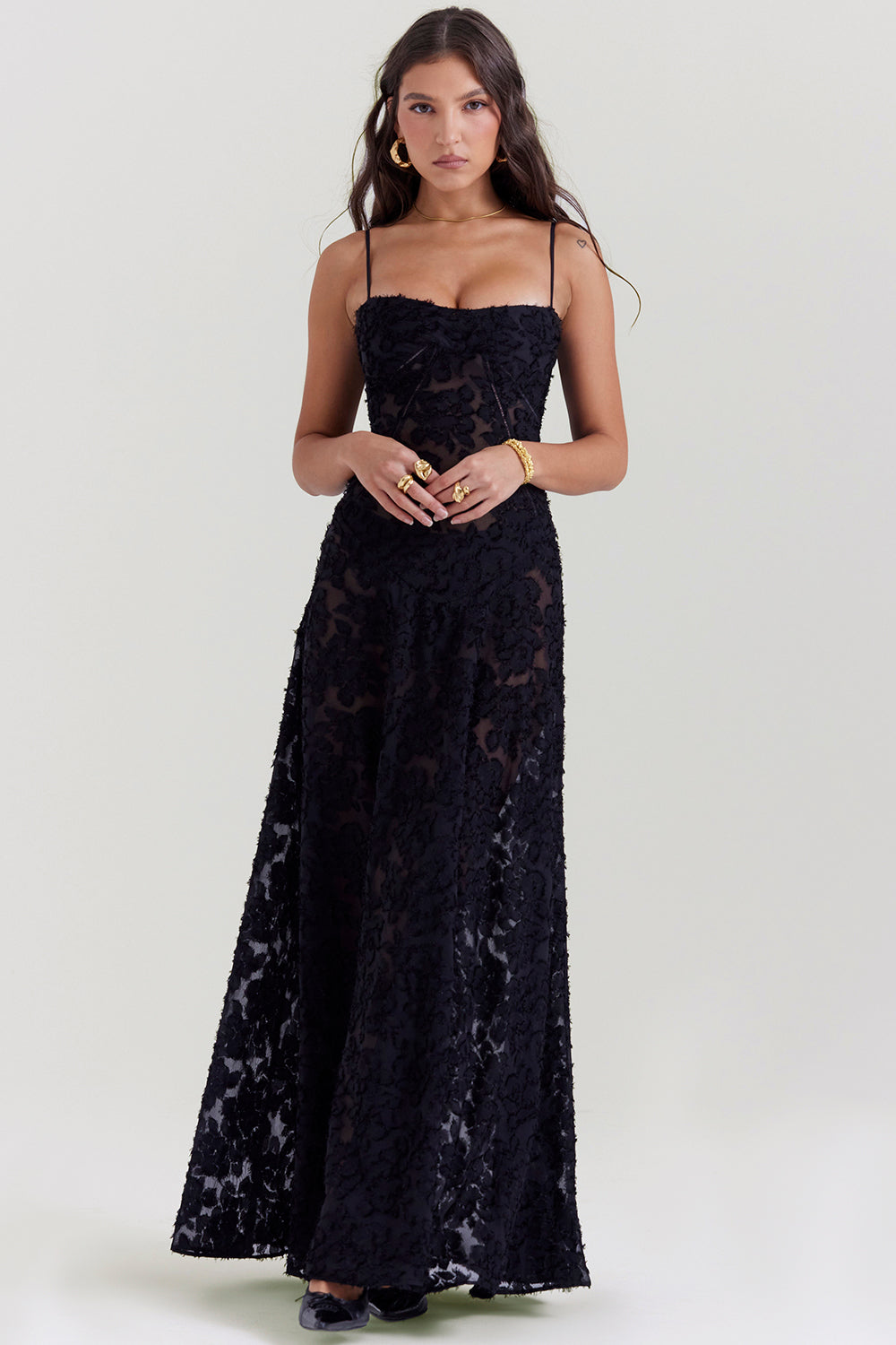 FEM- Elegante Maxi Jurk
