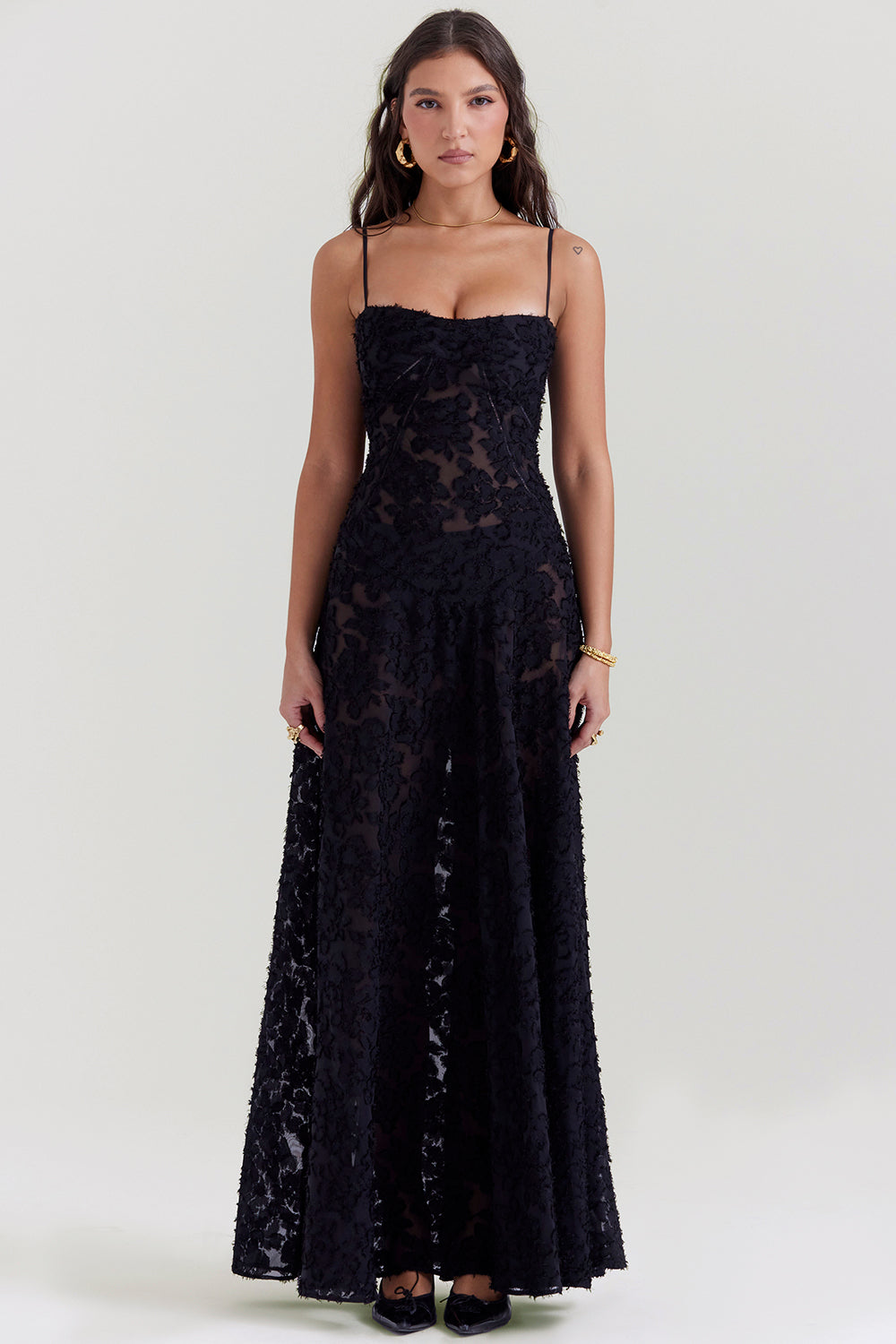 FEM- Elegante Maxi Jurk