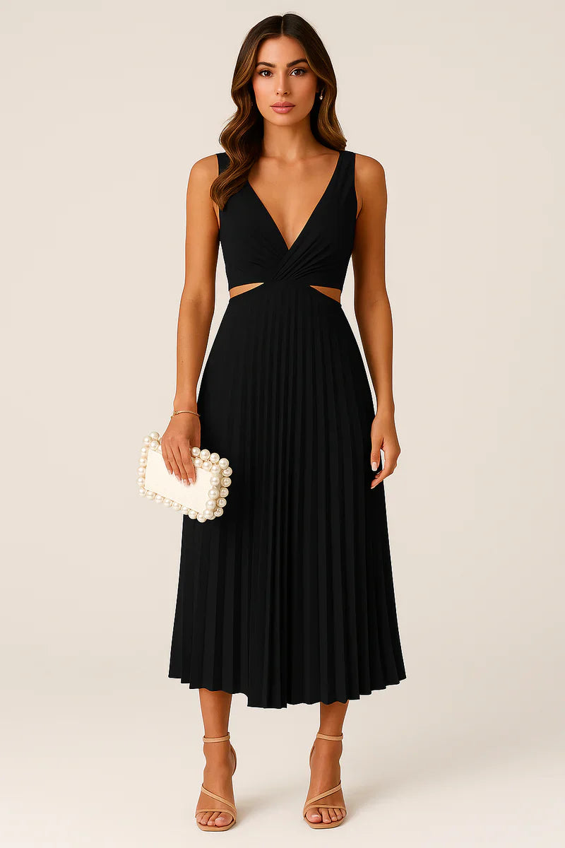 ROBIN - Elegante lange jurk