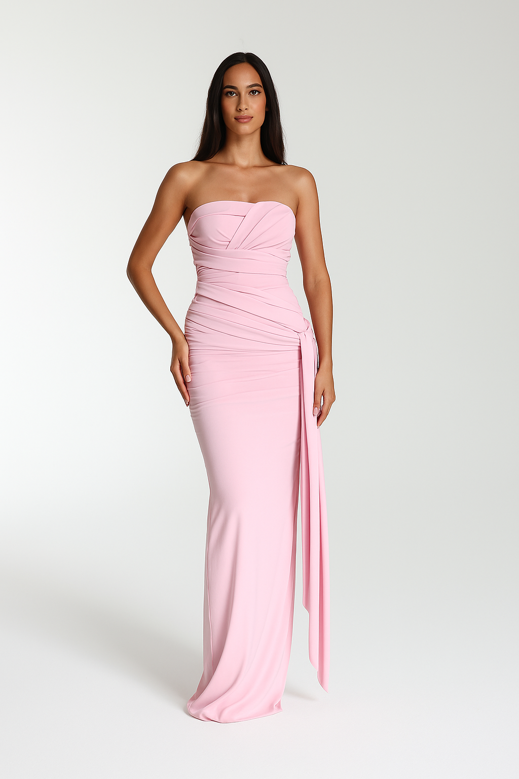 CHERES – Strapless Jurk