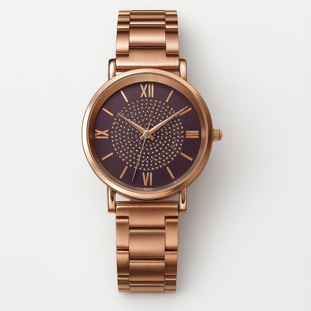 LOIS -  Luxe Horloge Rose goud